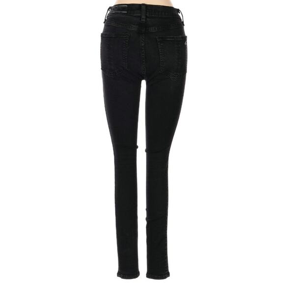 Rag & Bone Size 25 Black Skinny Jeans - Picture 3 of 4